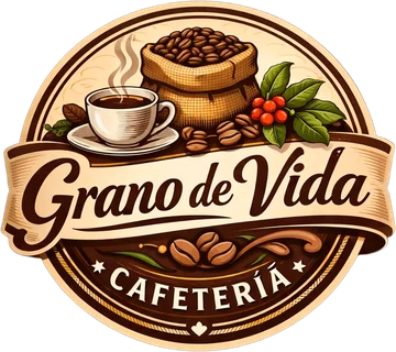Logo de Grano de Vida Cafetería